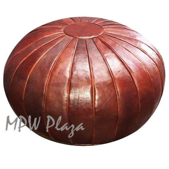 Pouf, Deco, Rustic Brown, 20x35 - MPW Plaza