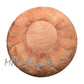 MPW Plaza® Arch Shell Moroccan Pouf, Sand tone, 19" x 29" Topshelf Moroccan Leather,  couture (Cover) freeshipping - MPW Plaza®