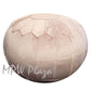 MPW Plaza® Velvet Moroccan Pouf Beige Tone 14x20 Topshelf Moroccan Velvet,  ottoman (Stuffed) freeshipping - MPW Plaza®